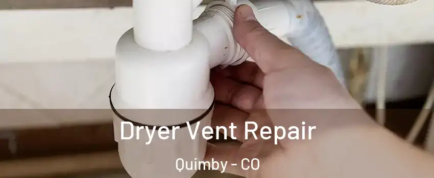 Dryer Vent Repair Quimby - CO