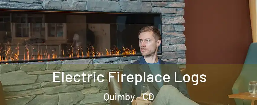 Electric Fireplace Logs Quimby - CO